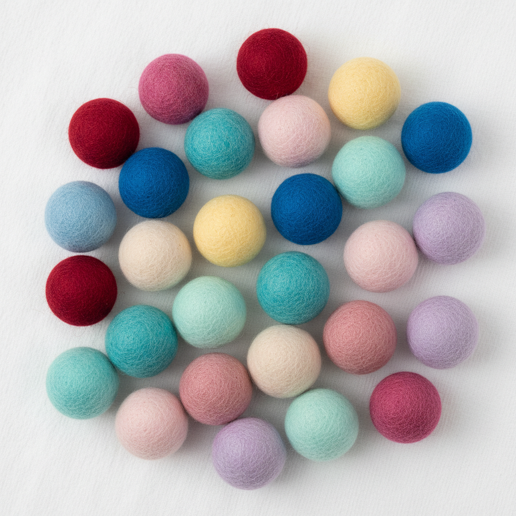 Flat lay all colors