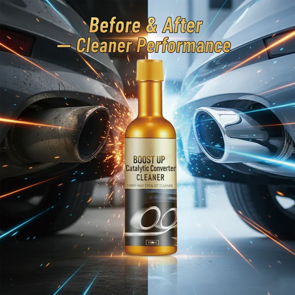🏆LAST DAY SALE BUY 3 GET 3 FREE!!🔥 - Boost up catalytic converter cleaner