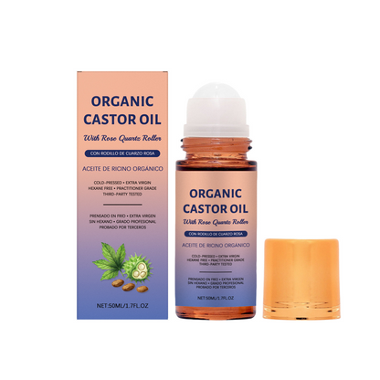 SlimXify® Organic Castor Oil Roll-On Pure organic nourishment for a softer, glowing complexion.