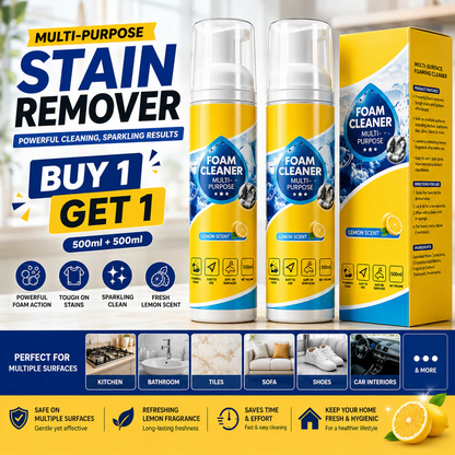 🚨 FINAL DAY: Buy 3 Get 3 FREE! Ultimate Car & Kitchen Foam Cleaner 🚗🍳