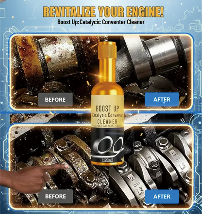 🏆LAST DAY SALE BUY 3 GET 3 FREE!!🔥 - Boost up catalytic converter cleaner