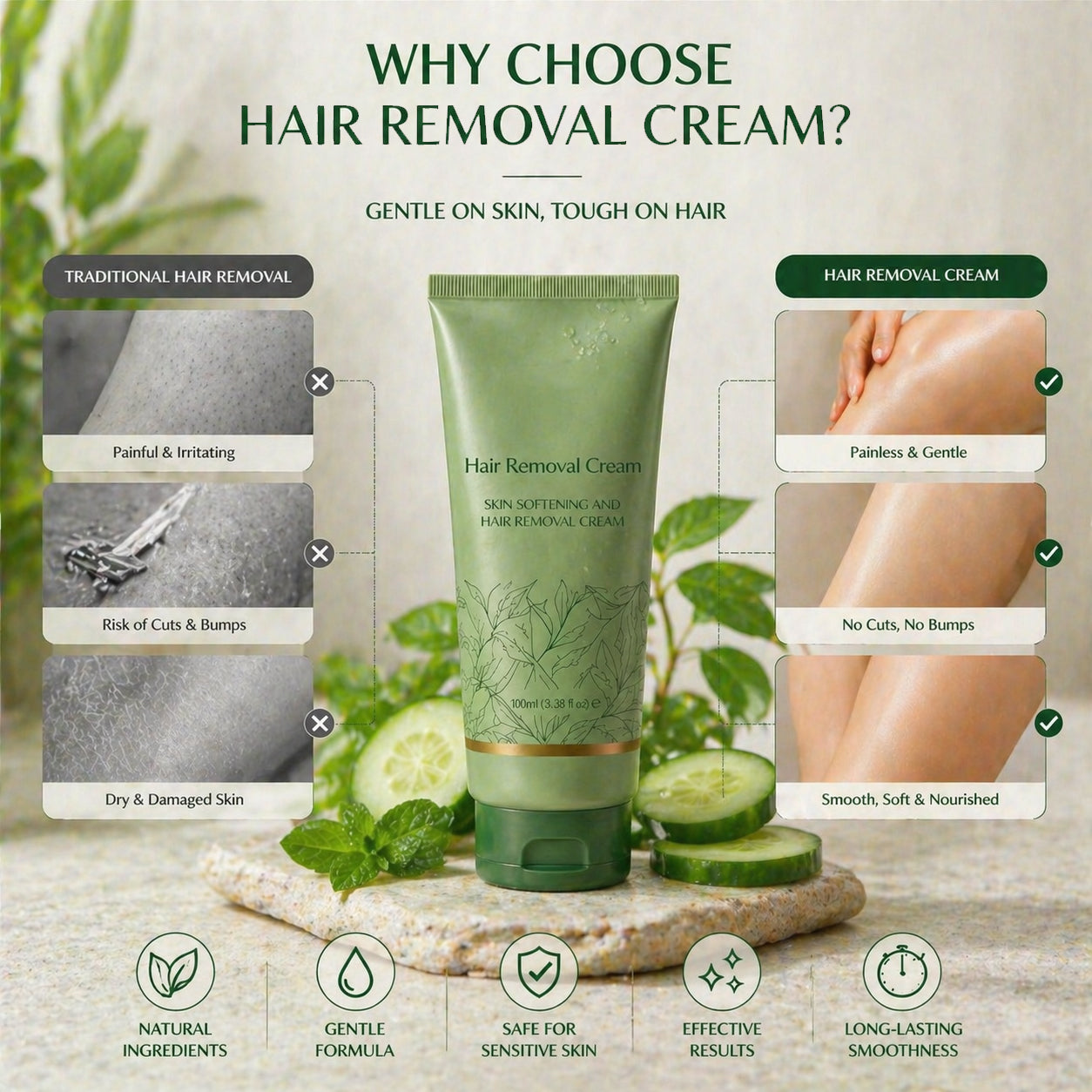 SlimXify™ Hair Removal Cream for All Women & Men