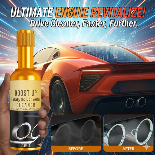 🏆LAST DAY SALE BUY 3 GET 3 FREE!!🔥 - Boost up catalytic converter cleaner