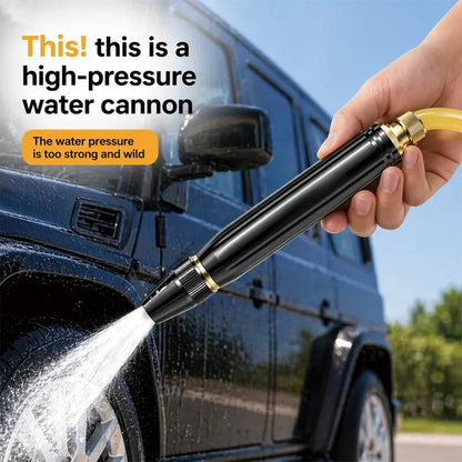 Heavy Duty Hose Nozzle with Adjustable Spray Patterns for Car Washing and Garden Watering
