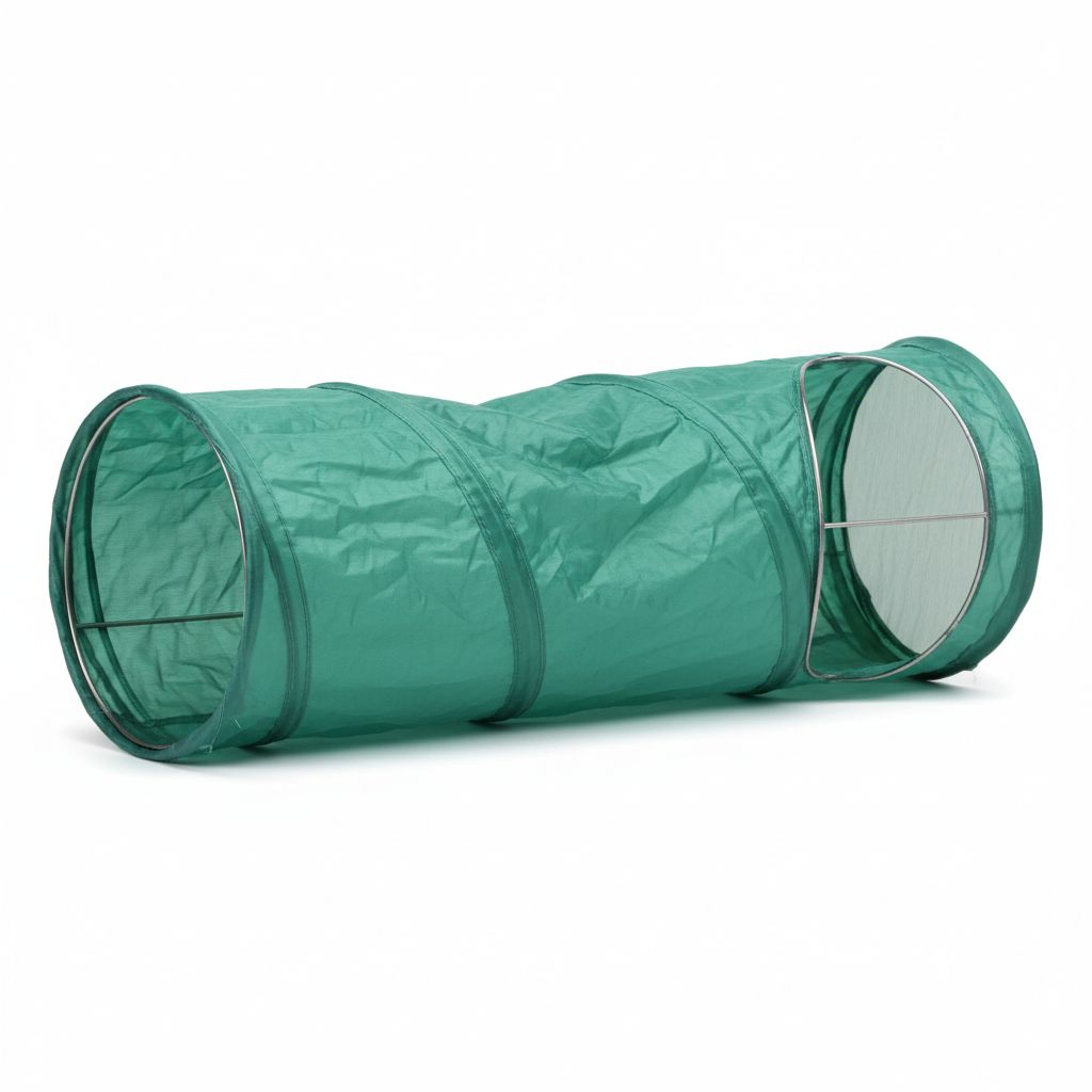 Variant 1 – Teal Green collapsible cat play tunnel toy