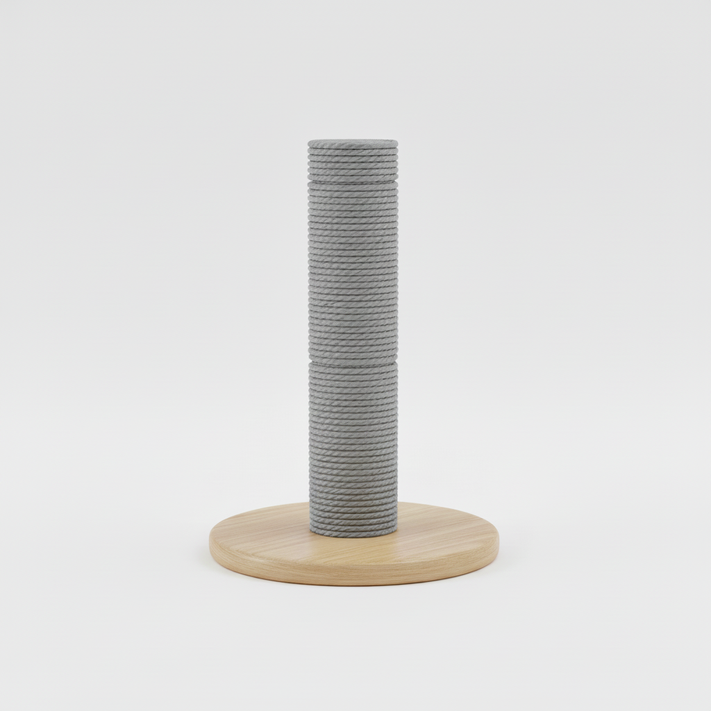 Variant 3 – Grey Sisal with Light Wood base